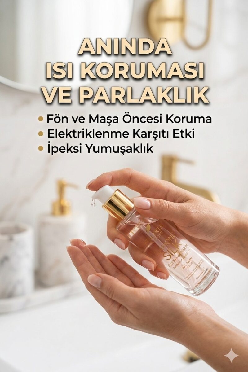 Folixia Premium Argan & Kabak Çekirdeği Yağı Saç Bakım Serumu – Onarıcı ve Parlatıcı 100 ml - Görsel 4