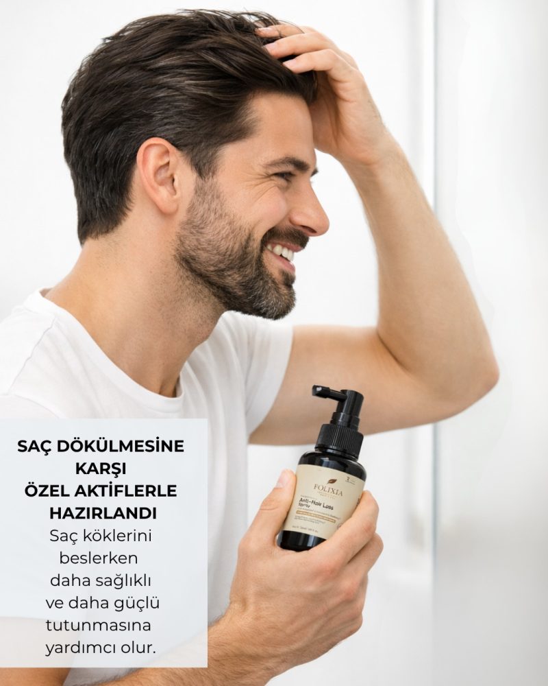 Folixia Dökülme Karşıtı & Saç Derisi Bakım Spreyi (Redensyl, Procapil & Anagain) 100 ml - Görsel 2