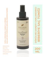 Folixia Dökülme Karşıtı & Canlandırıcı Saç Toniği (Biberiye & Kafein) 200 ml