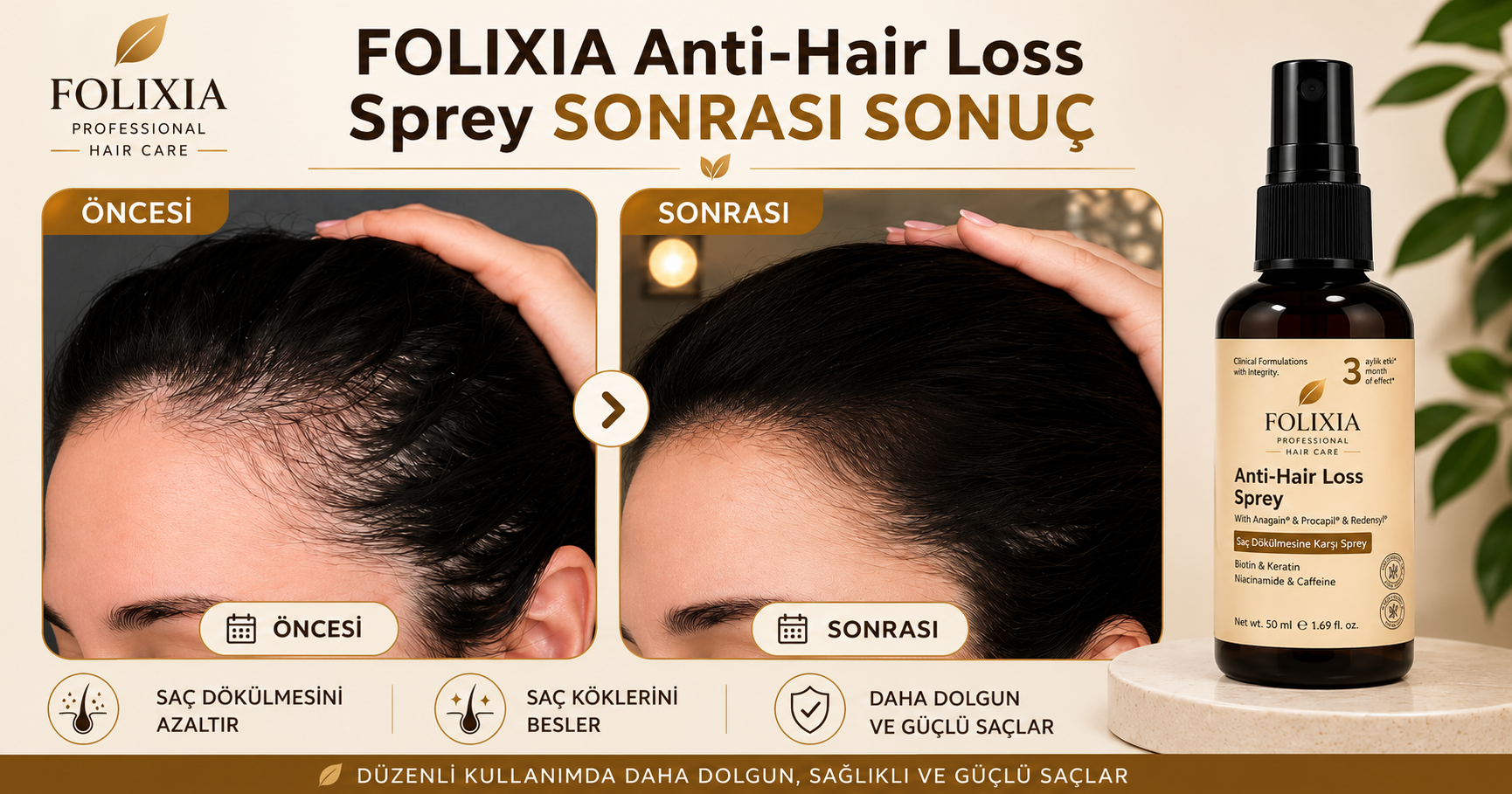 Folixia düzenli bakım deneyimi öncesi ve sonrası